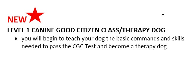 Ann's Canine Classes